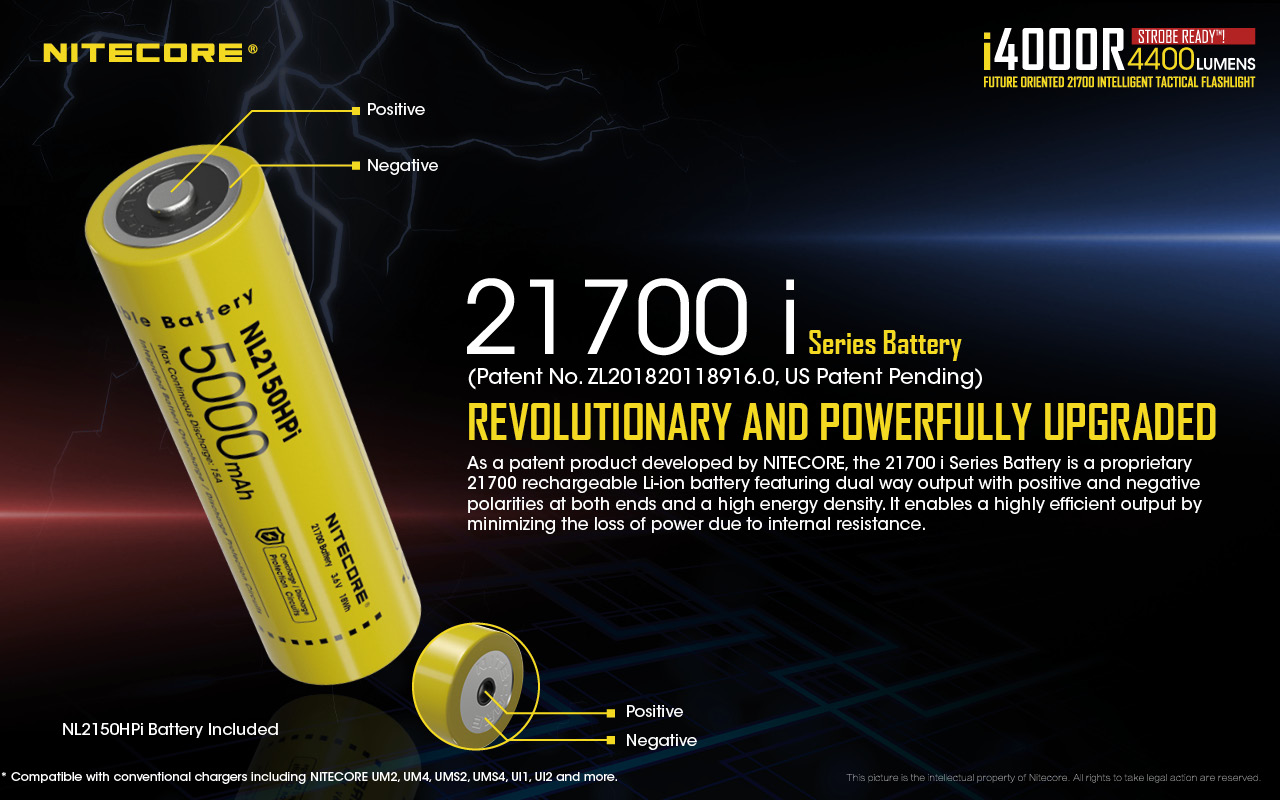 Energy Vap Batteria 21700 4400 mah 30A